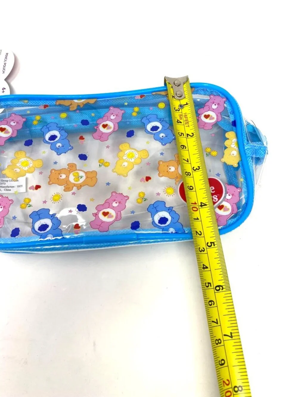 Target Care Bears Clear Pencil Pen Pouch Pastel Organization Makeup Storage